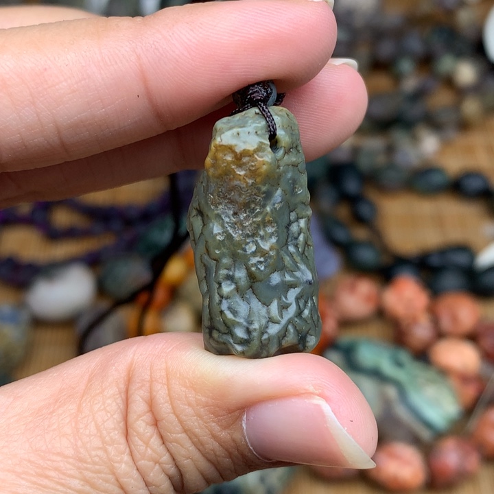 玛瑙/玉髓珠宝半成品未镶嵌浅*