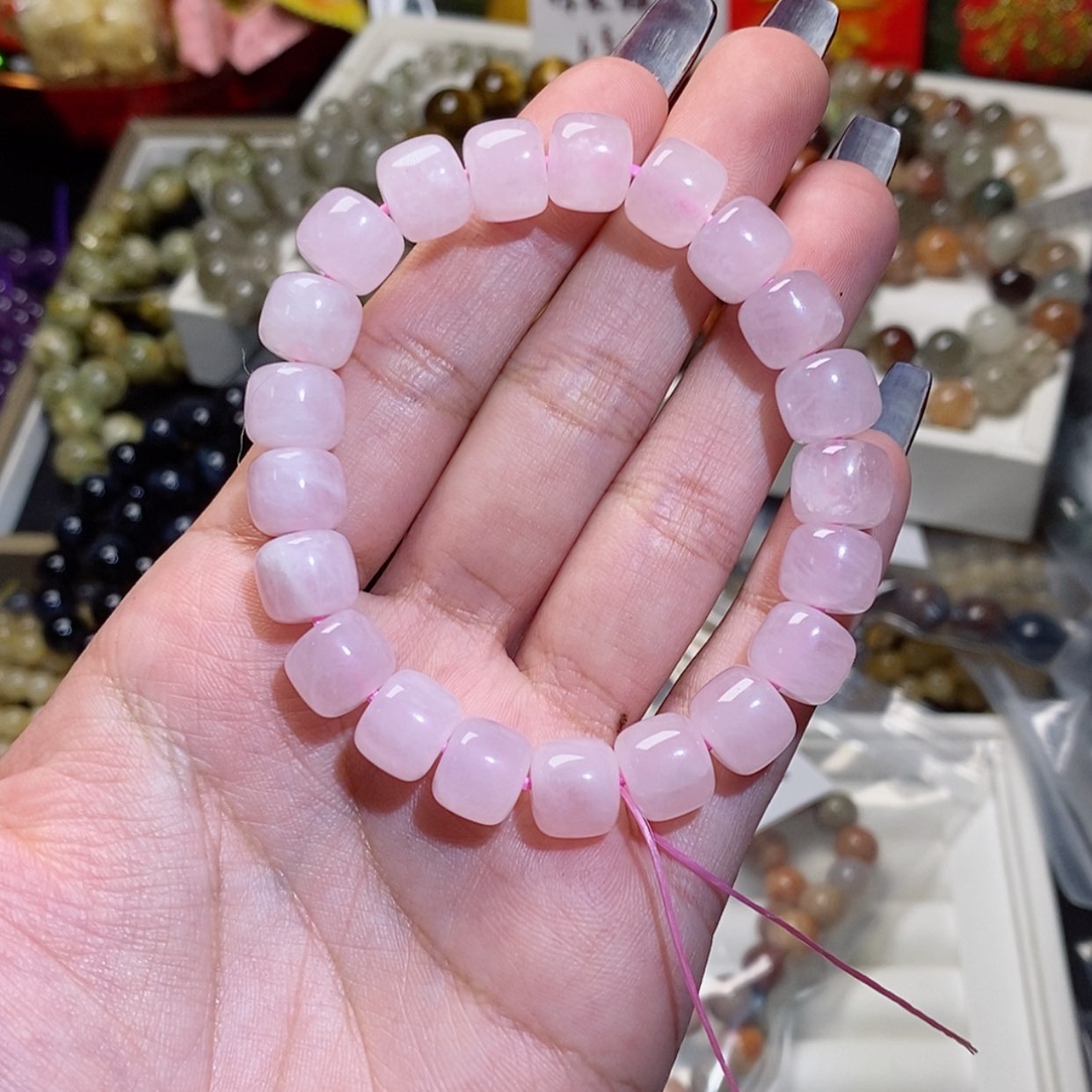 【闪购商品】水晶手链未镶嵌马粉206