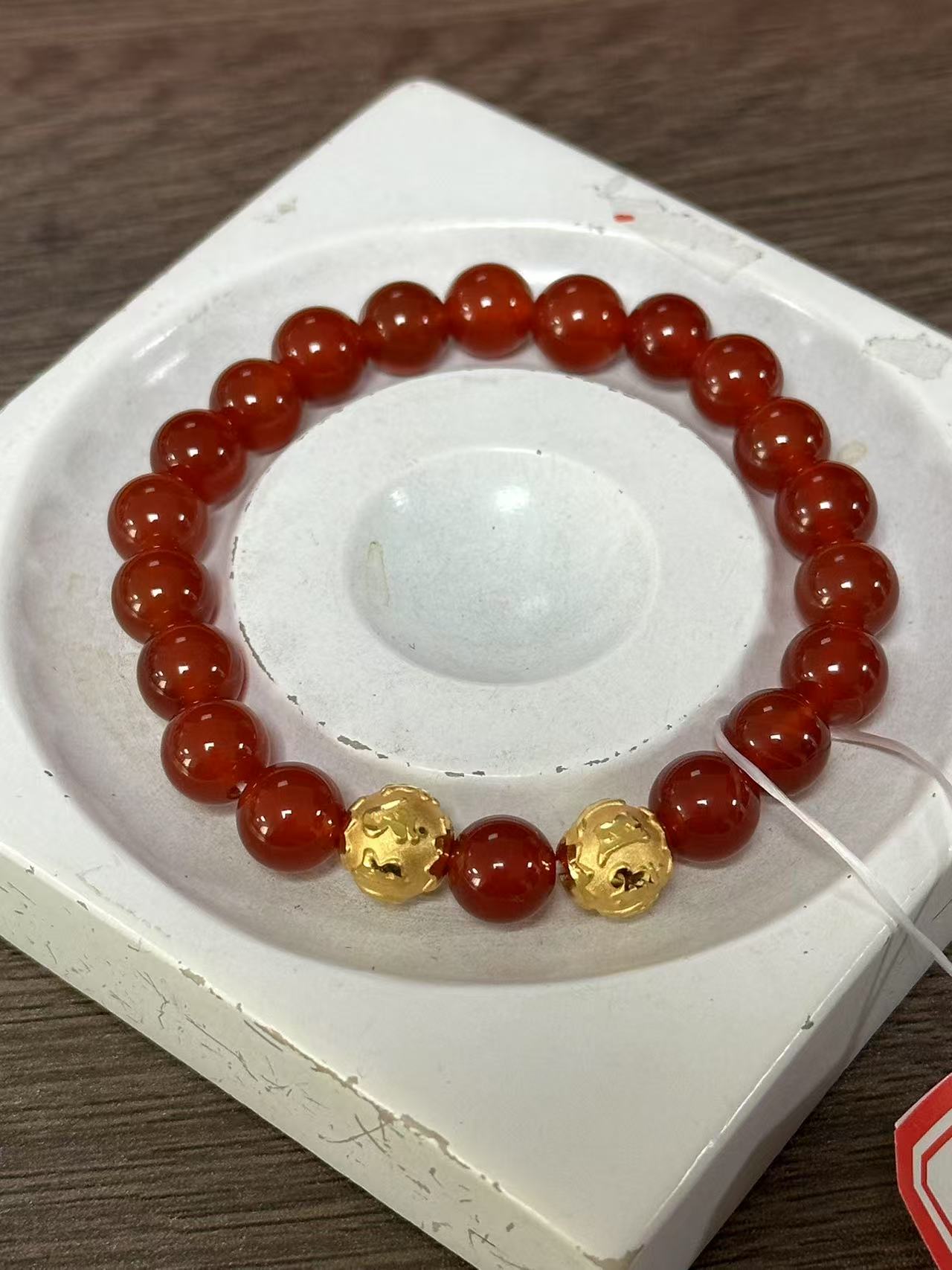 【足金999】卡8转运珠