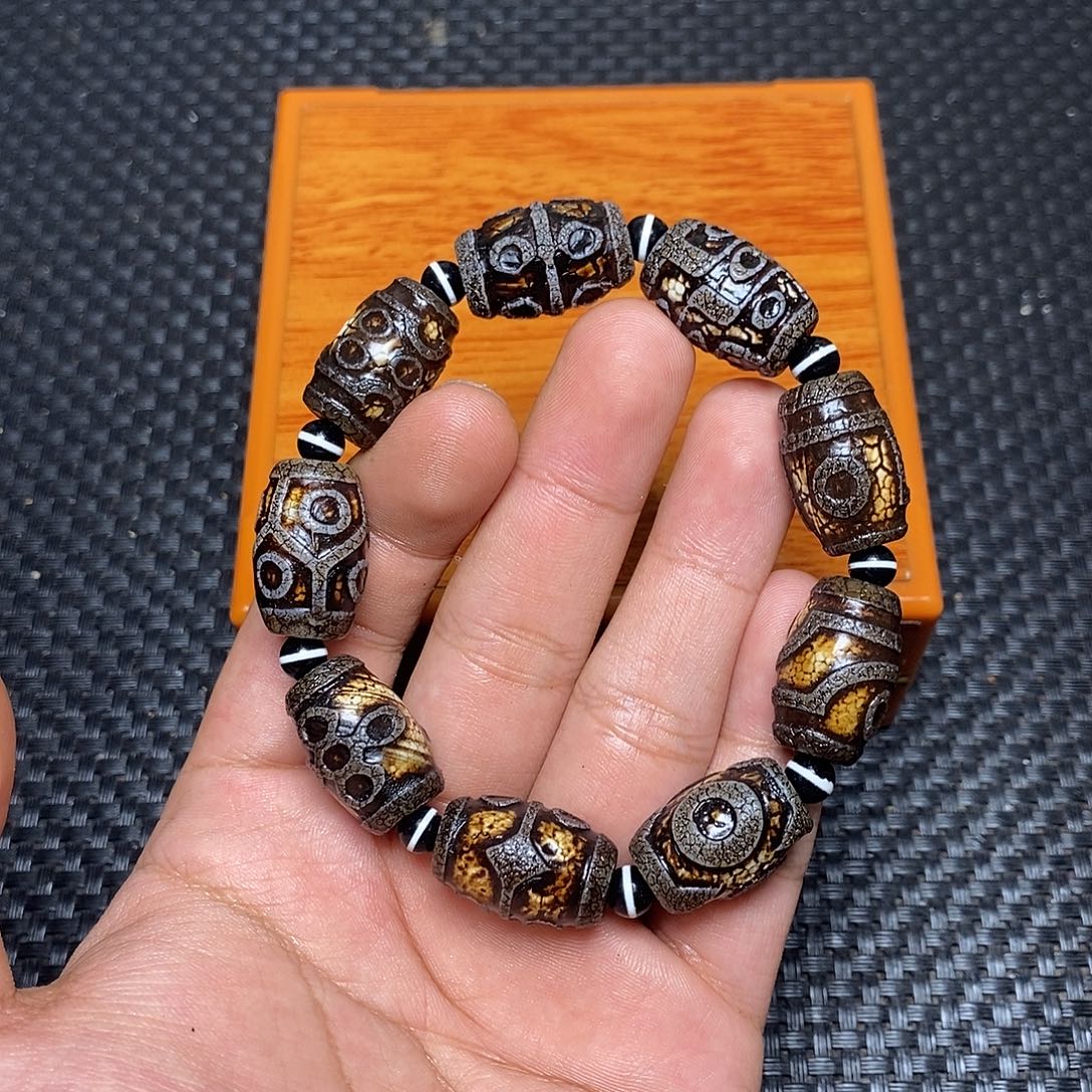 心***大玛瑙/玉髓未镶嵌手链