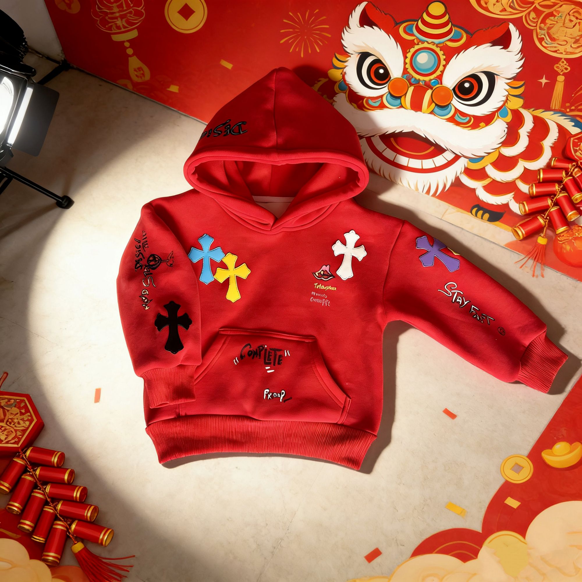 冬季年款卫衣套头加厚保暖上衣