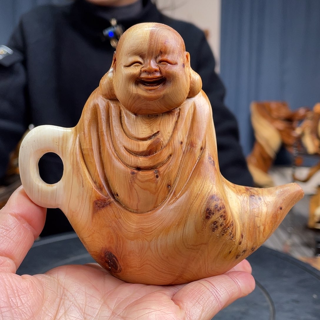 柏木（崖柏）手把件