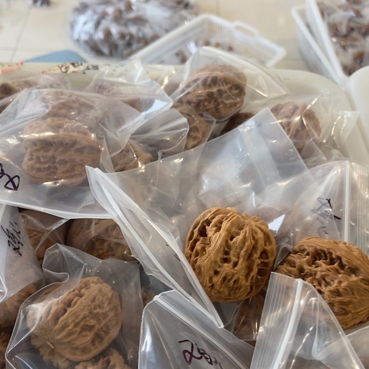 吊坠文玩核桃鸡心瑕疵