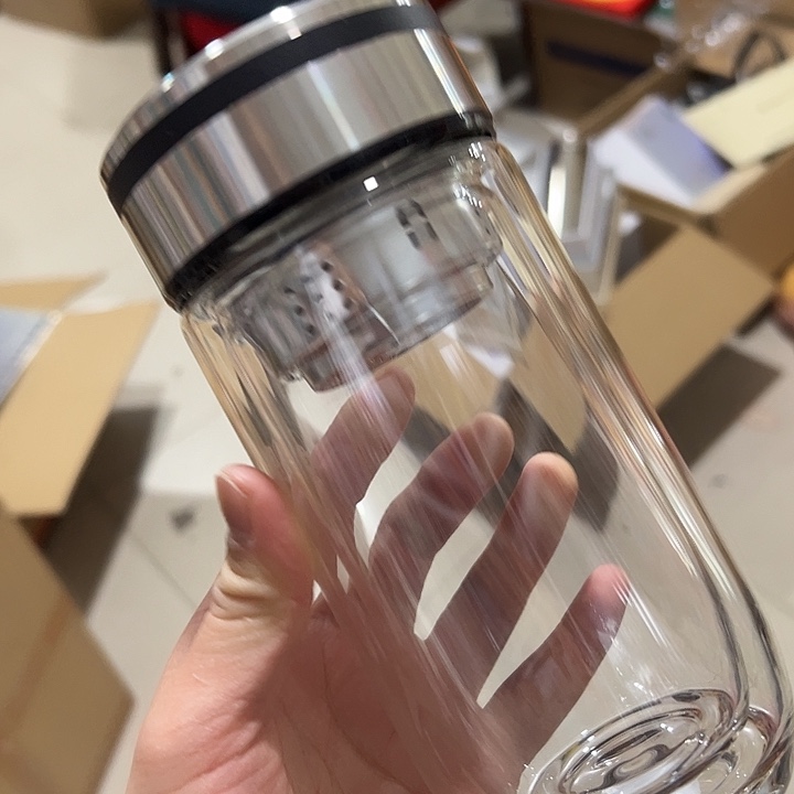 匡迪390ml  玻璃杯  黑 鹅蛋杯
