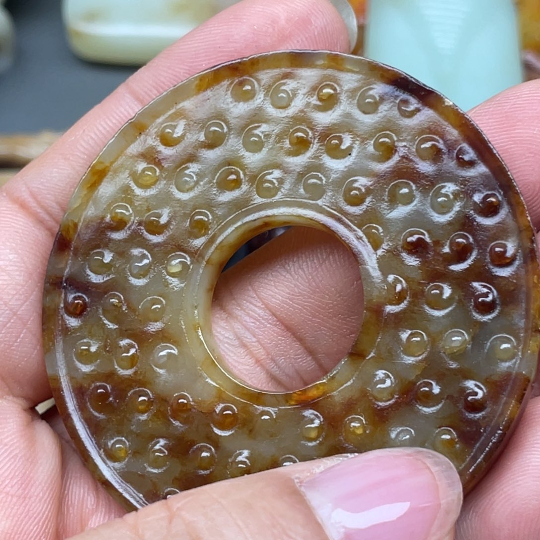 悟***#和田玉未镶嵌颈饰