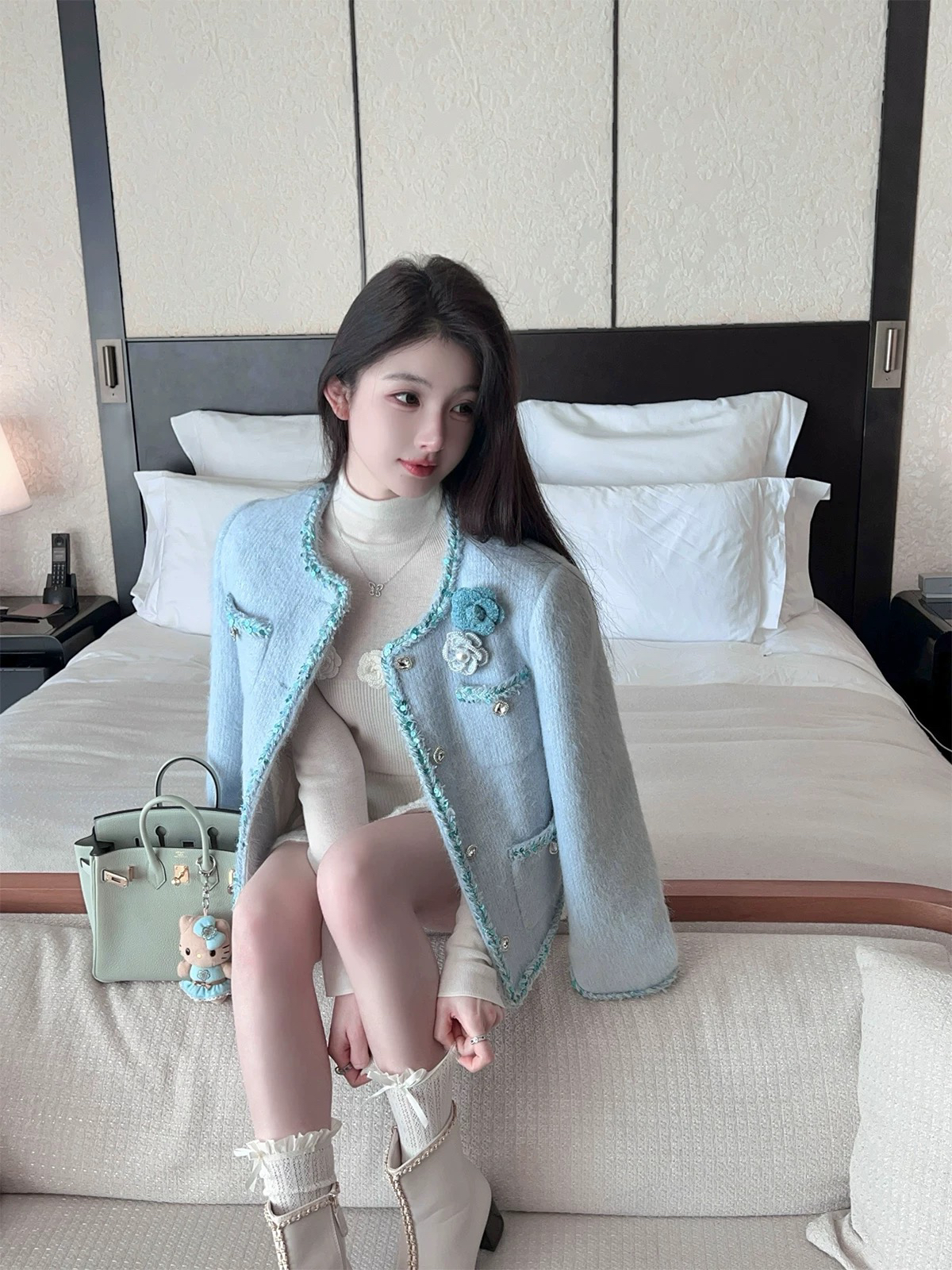 【kekestudio】2025新款设计感贵气感小众买手店纯欲高级感外套上衣