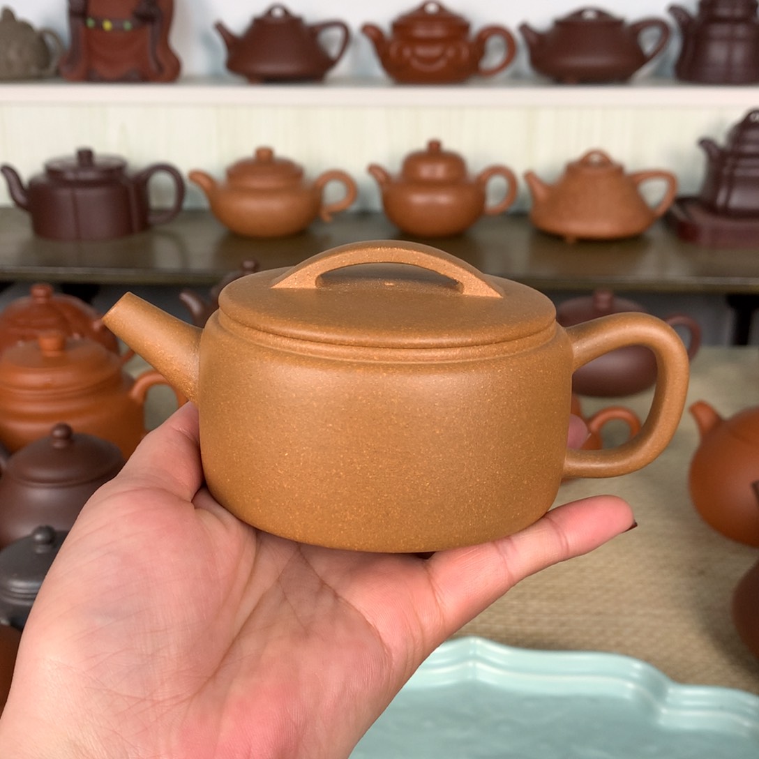 紫砂茶壶原矿老段汉瓦容量180