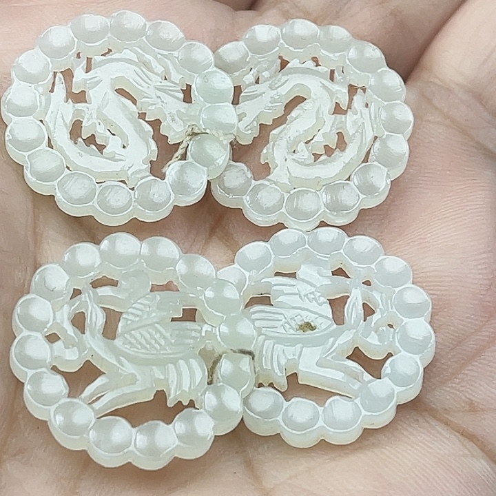 和田玉（青白玉）未镶嵌颈饰