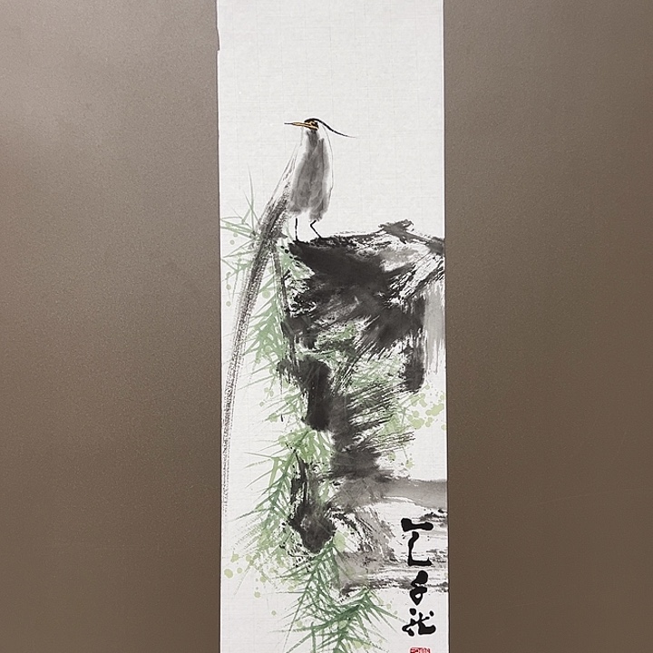 国画郭千龙  手绘原创