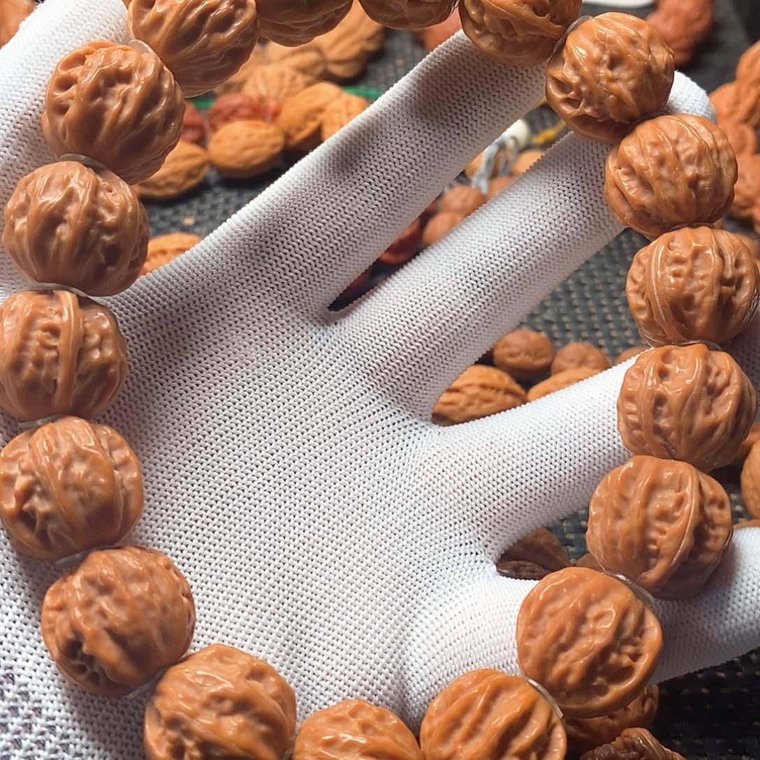 手串文玩核桃树王八棱手持