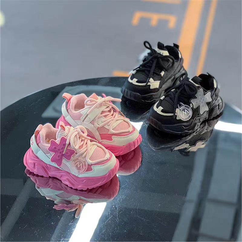 【新疆包邮】9885 加棉老爹鞋 简约软底魔术贴户外