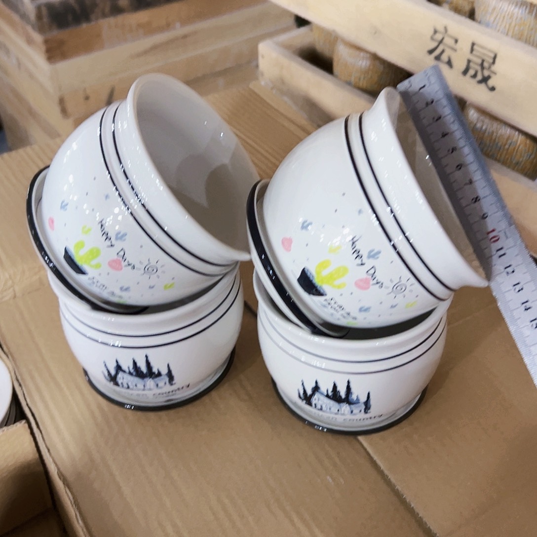 有孔外贸尾单陶瓷花盆凑单10米包邮