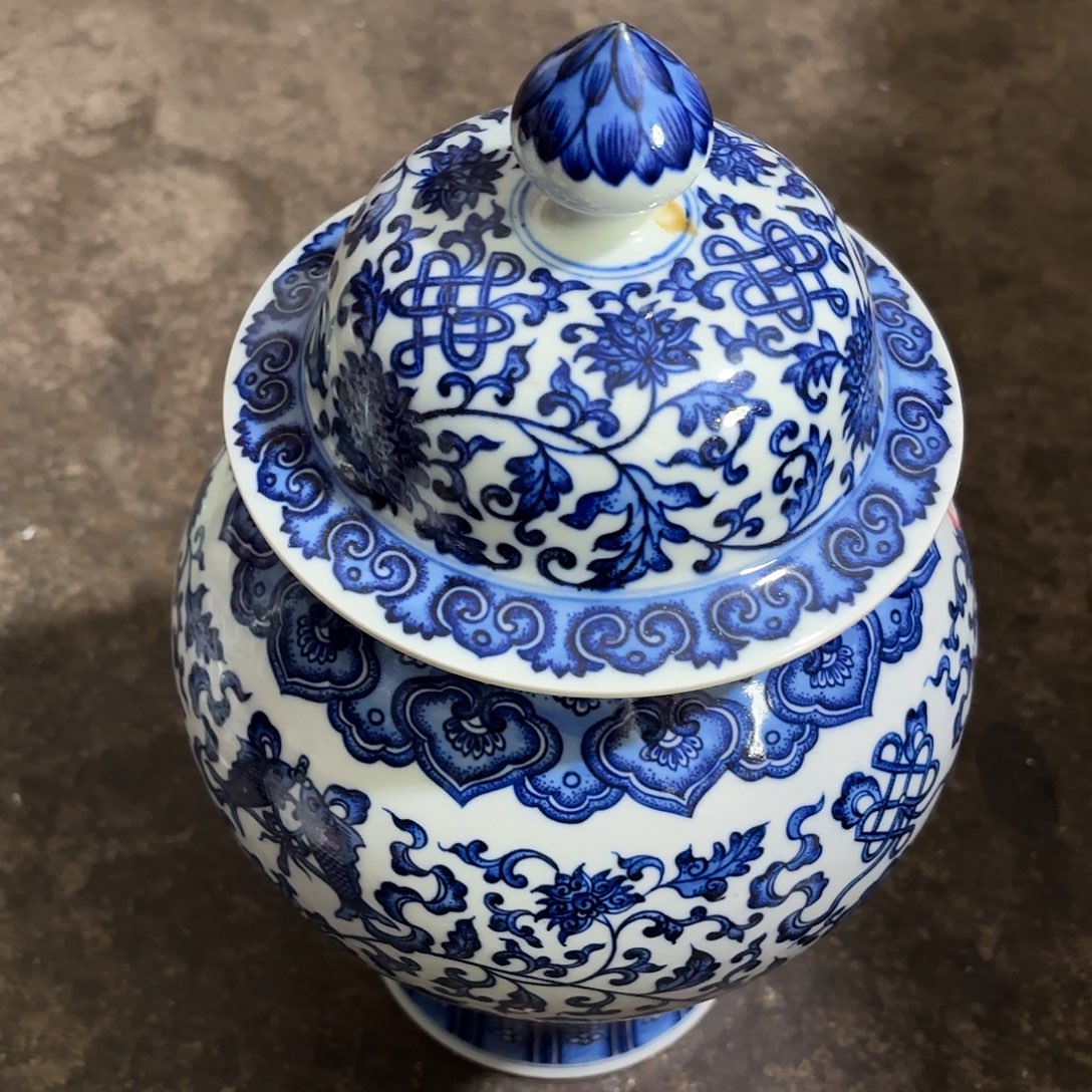 摆件瓷精品工艺美术品细路摆件