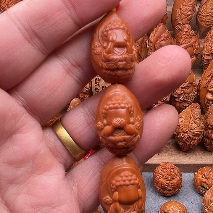 橄榄核吊坠18一套福利