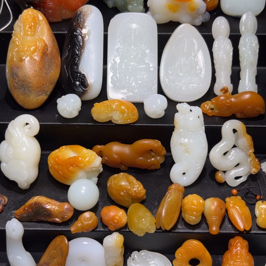 和田玉挂件未镶嵌