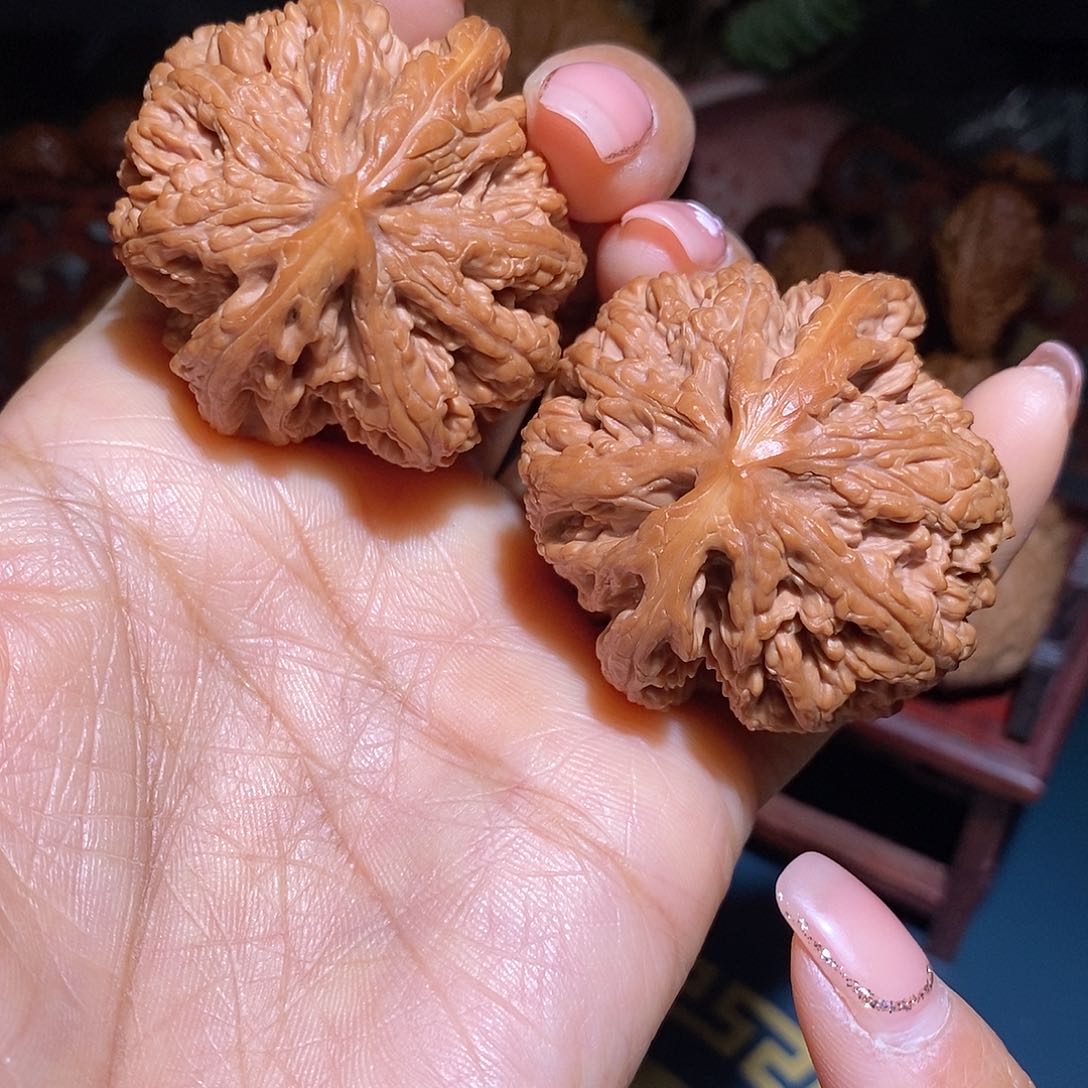 文玩核桃把件43粗筋