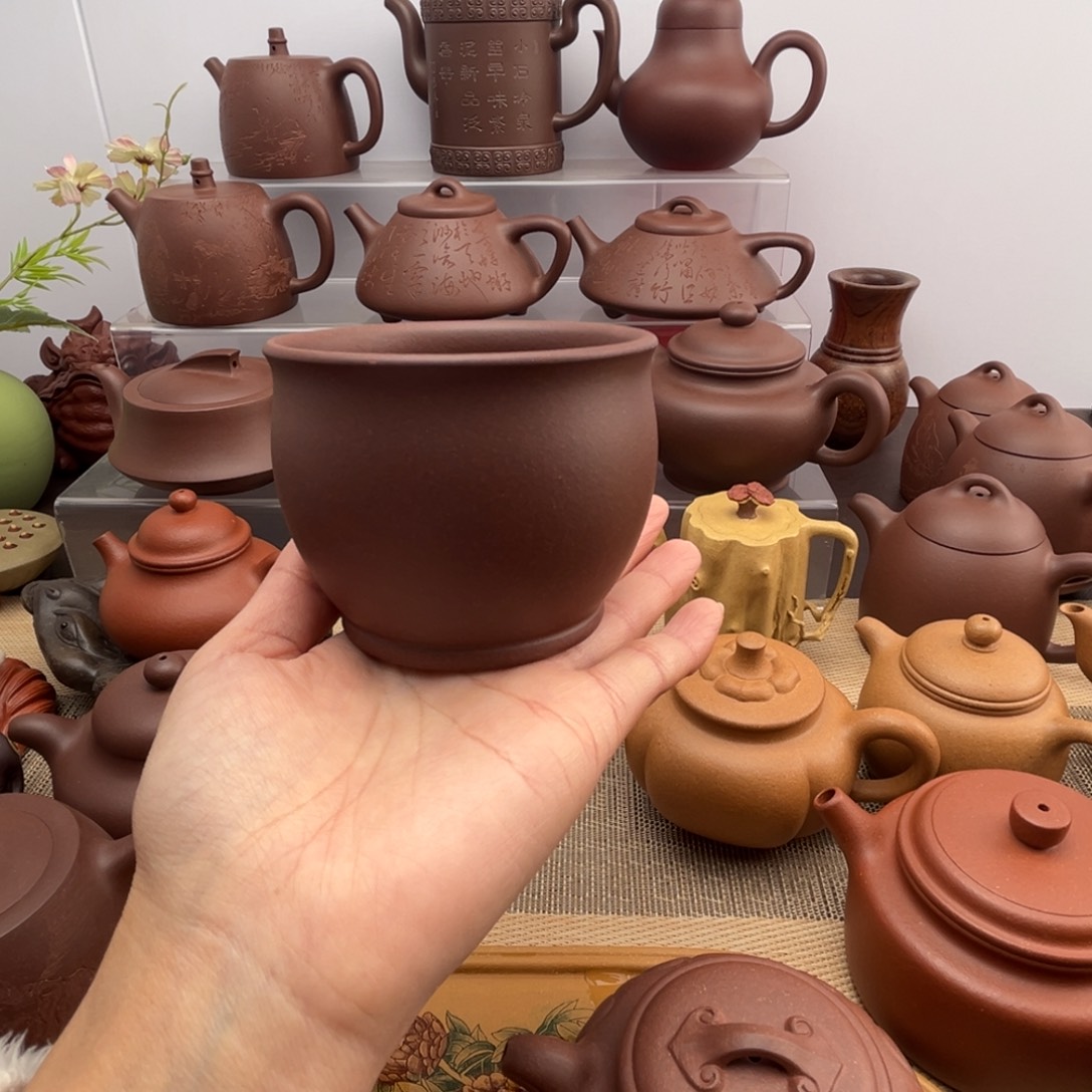 *****紫砂茶壶底槽清主人杯