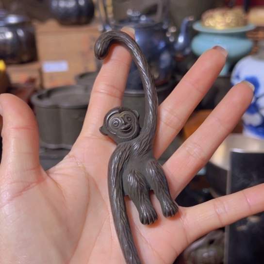 铜中古工艺品摆件