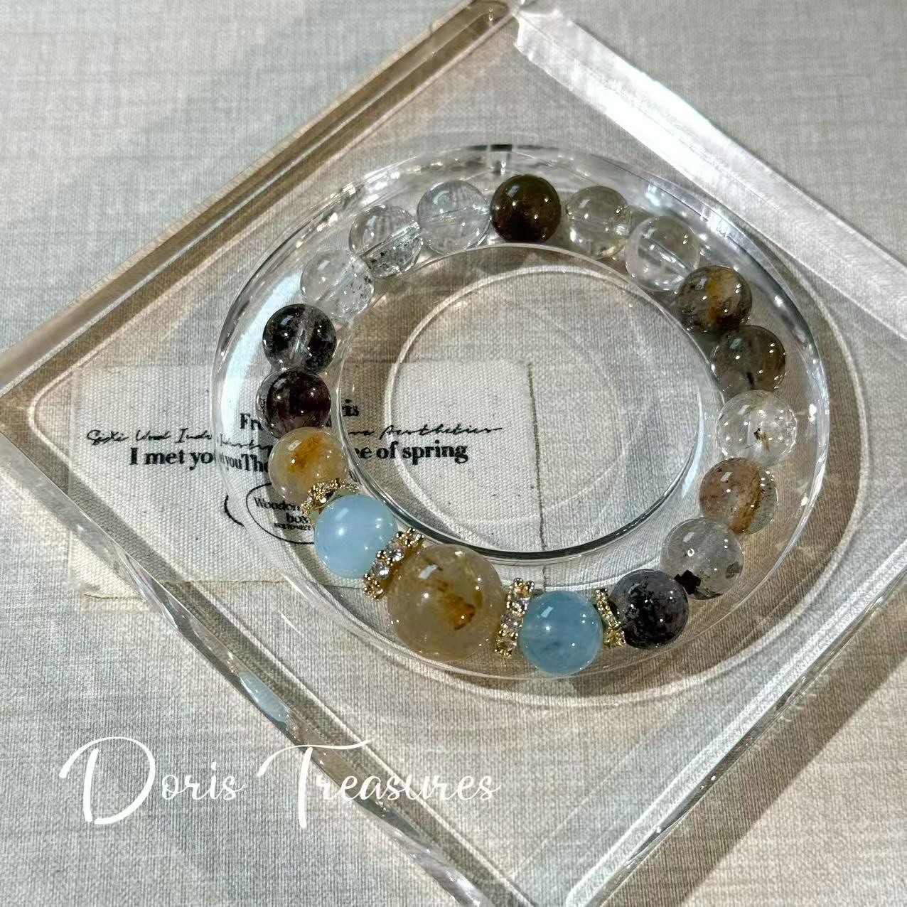 【米自由】水晶手串 精致气质多样性发一颜色微差