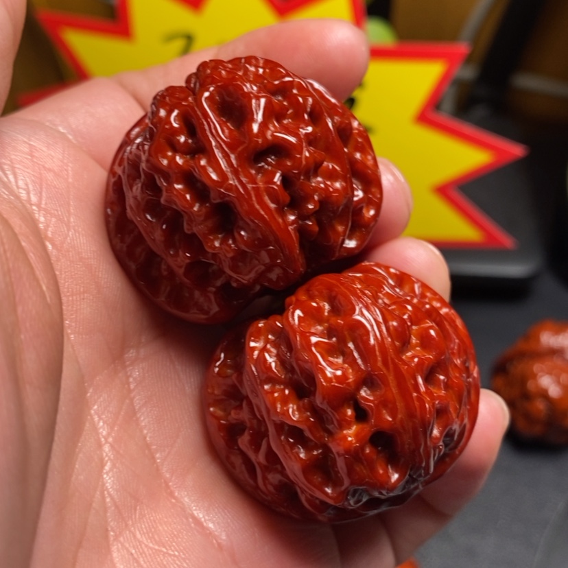 【闪购商品】文玩核桃吊坠38苹果