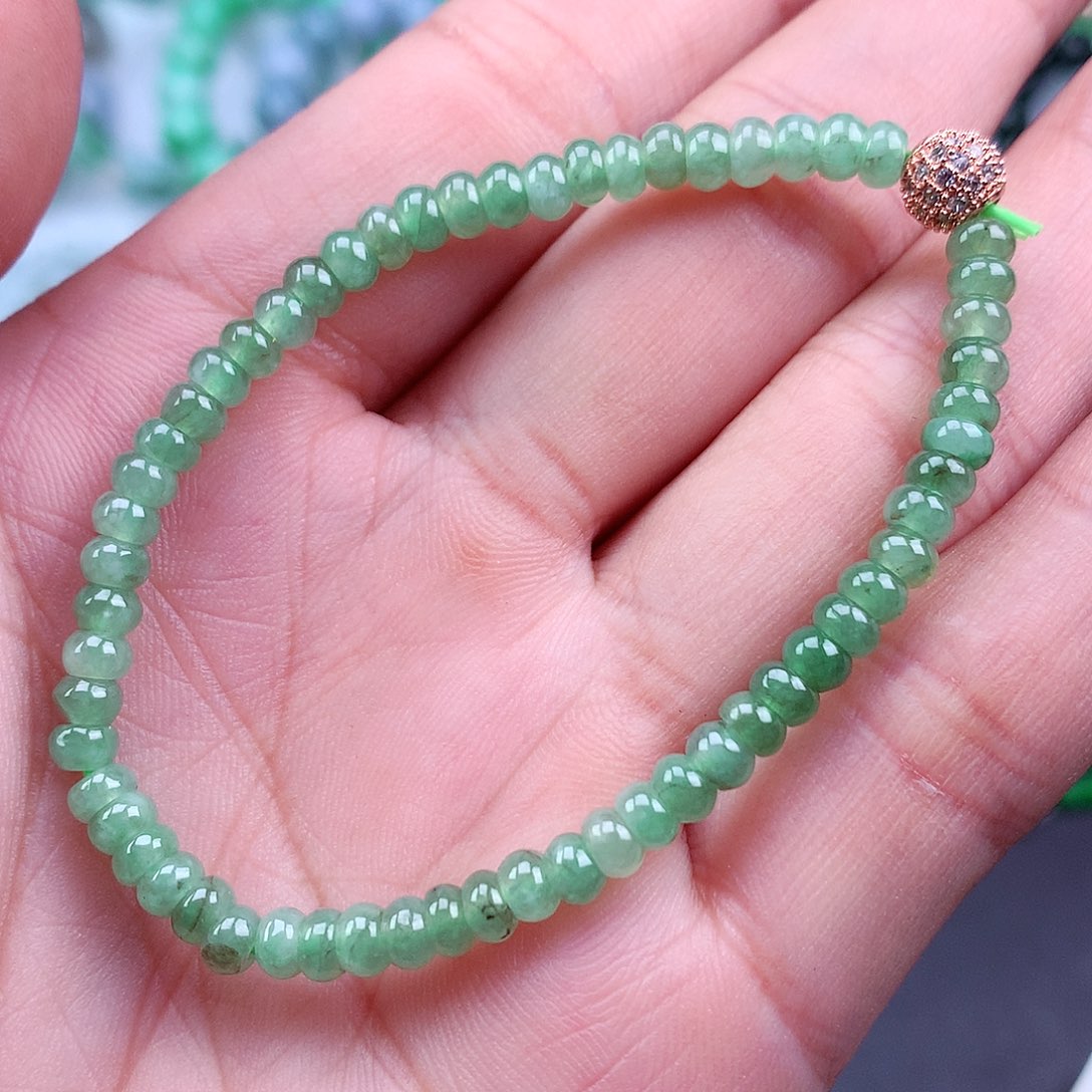 未镶嵌手链翡翠手串