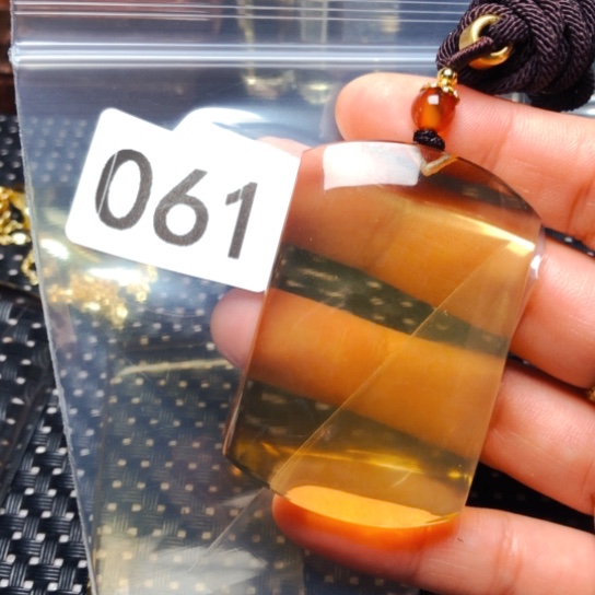 鄠***)未镶嵌颈饰水晶吊坠