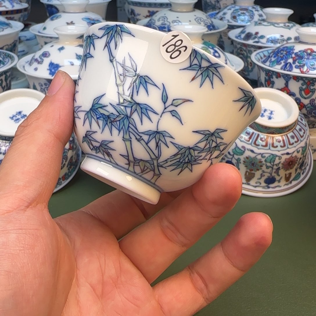 彦祖纯手工手绘茶具186