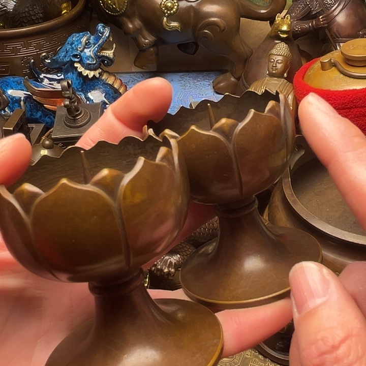 精美铜器批发档口