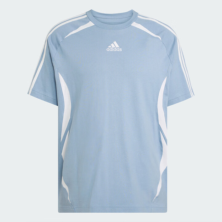 adidas/阿迪达斯男子商场同款经典时尚足球风运动短袖T恤KE0144