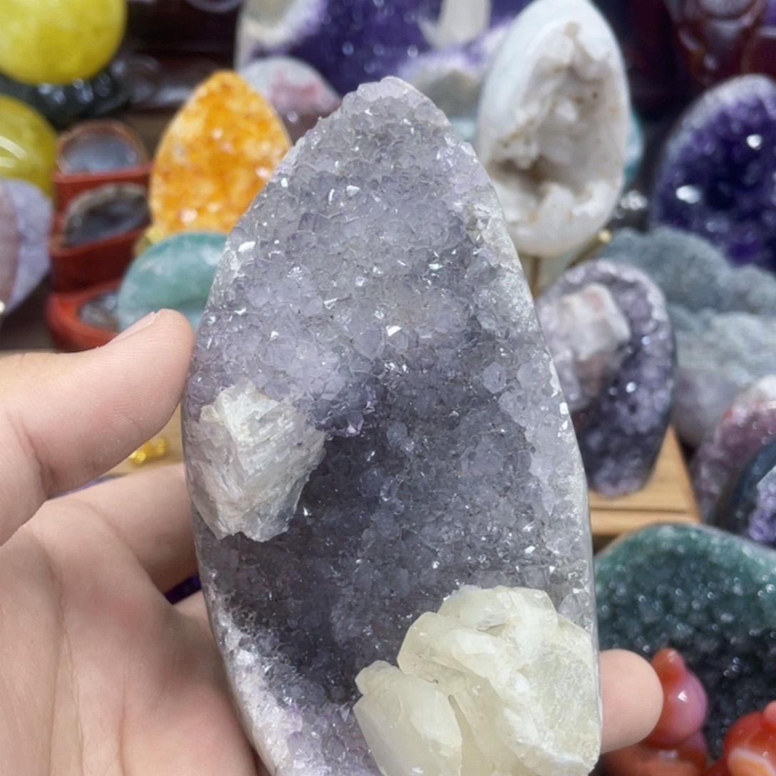 紫晶大型摆件（非配饰）未镶嵌