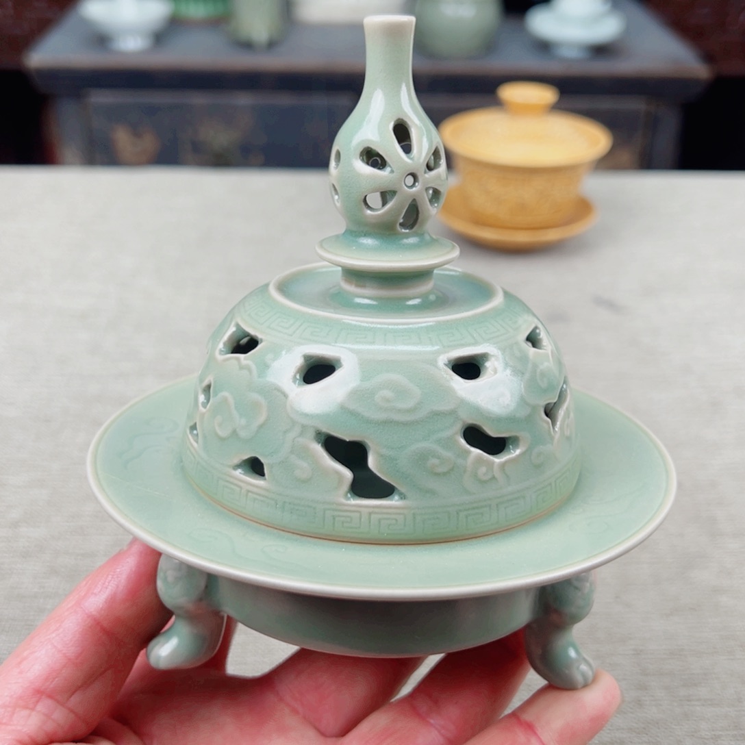 瓷片正能量陶瓷艺术品