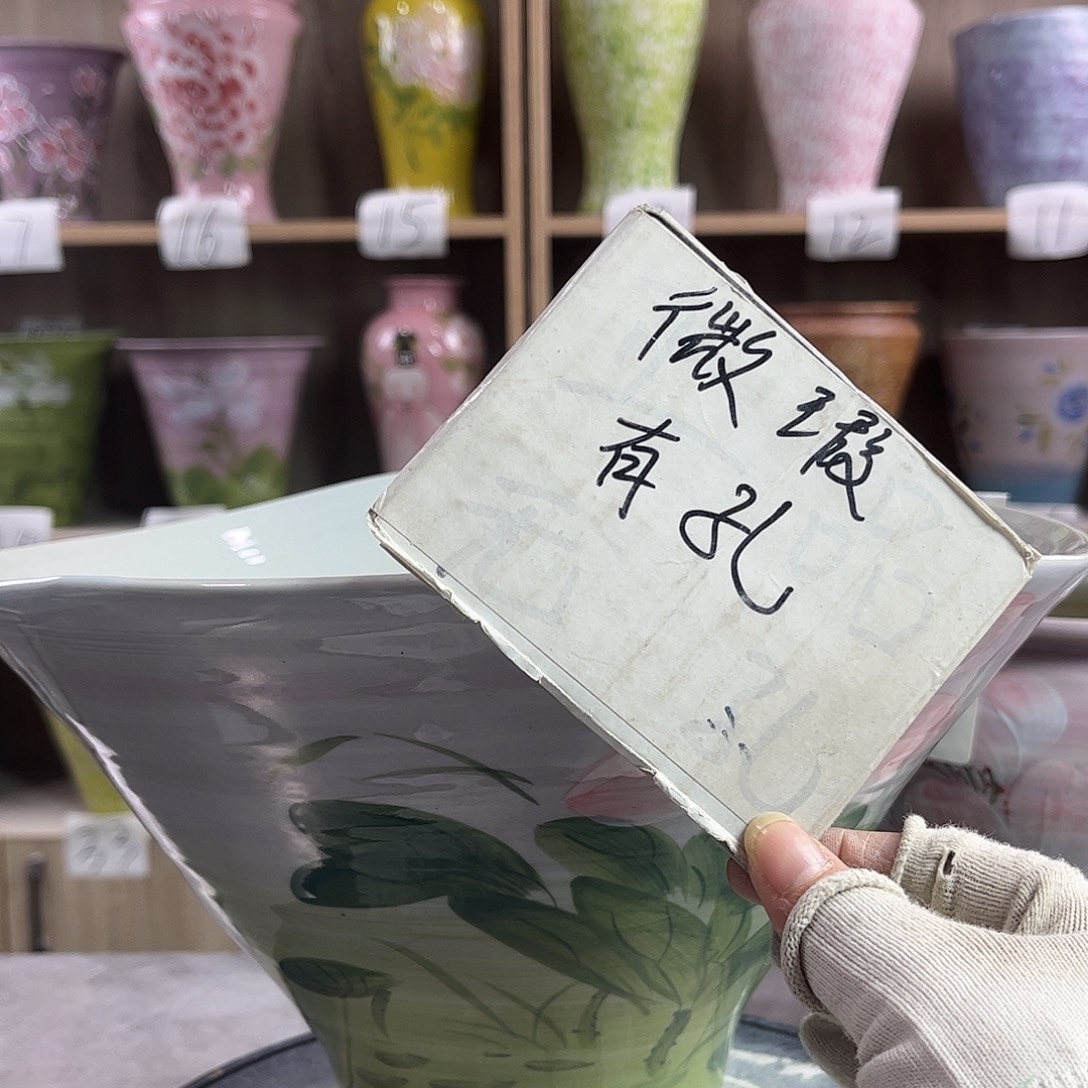 景德镇陶瓷花盆花盆