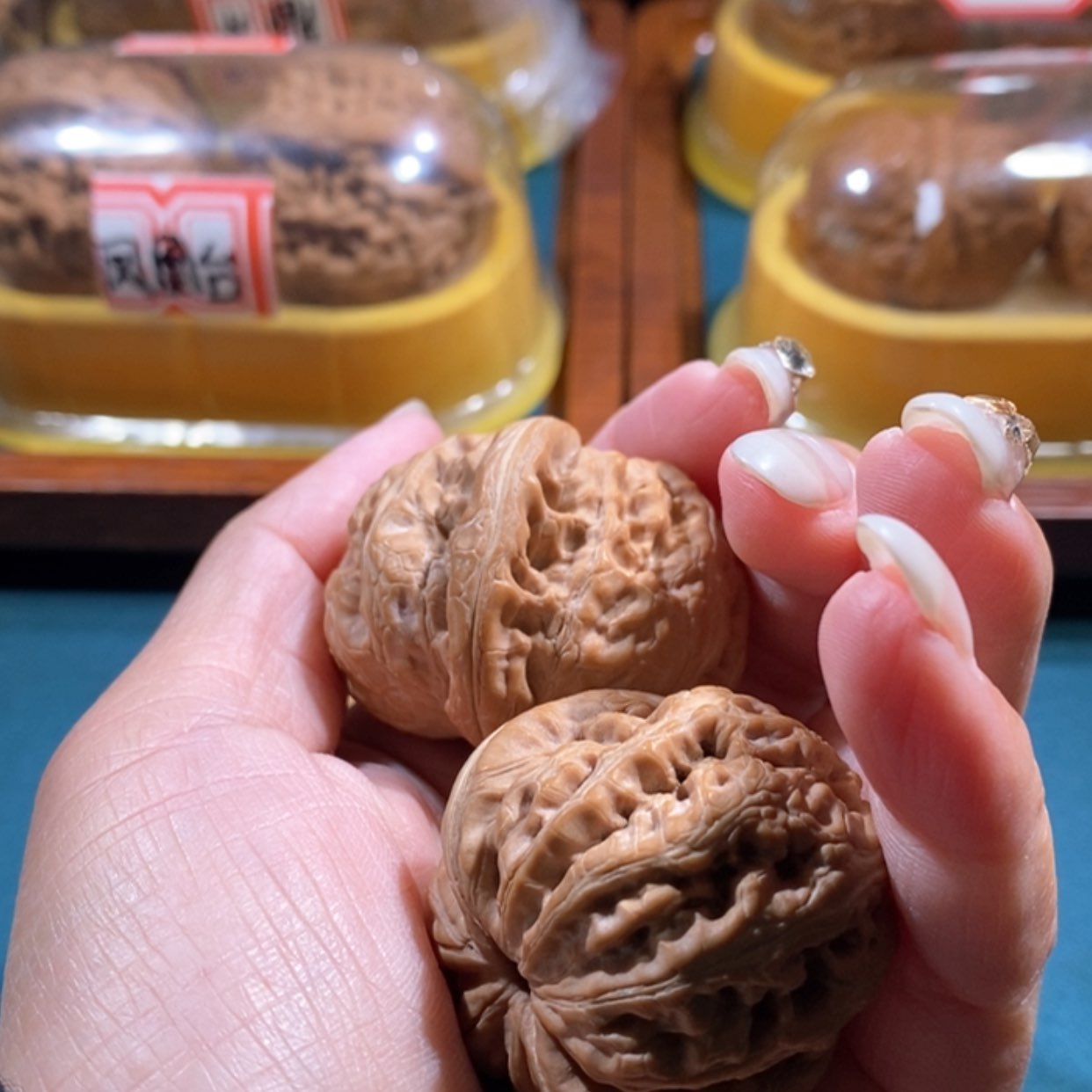 【闪购商品】文玩核桃吊坠我**J元宝