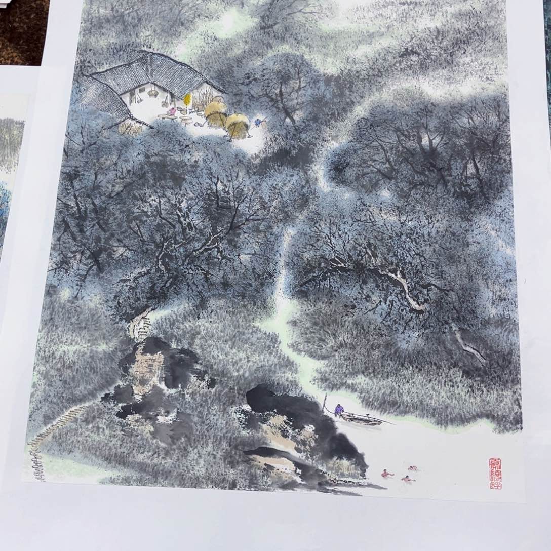 国画桀****婆绘画艺术作品展