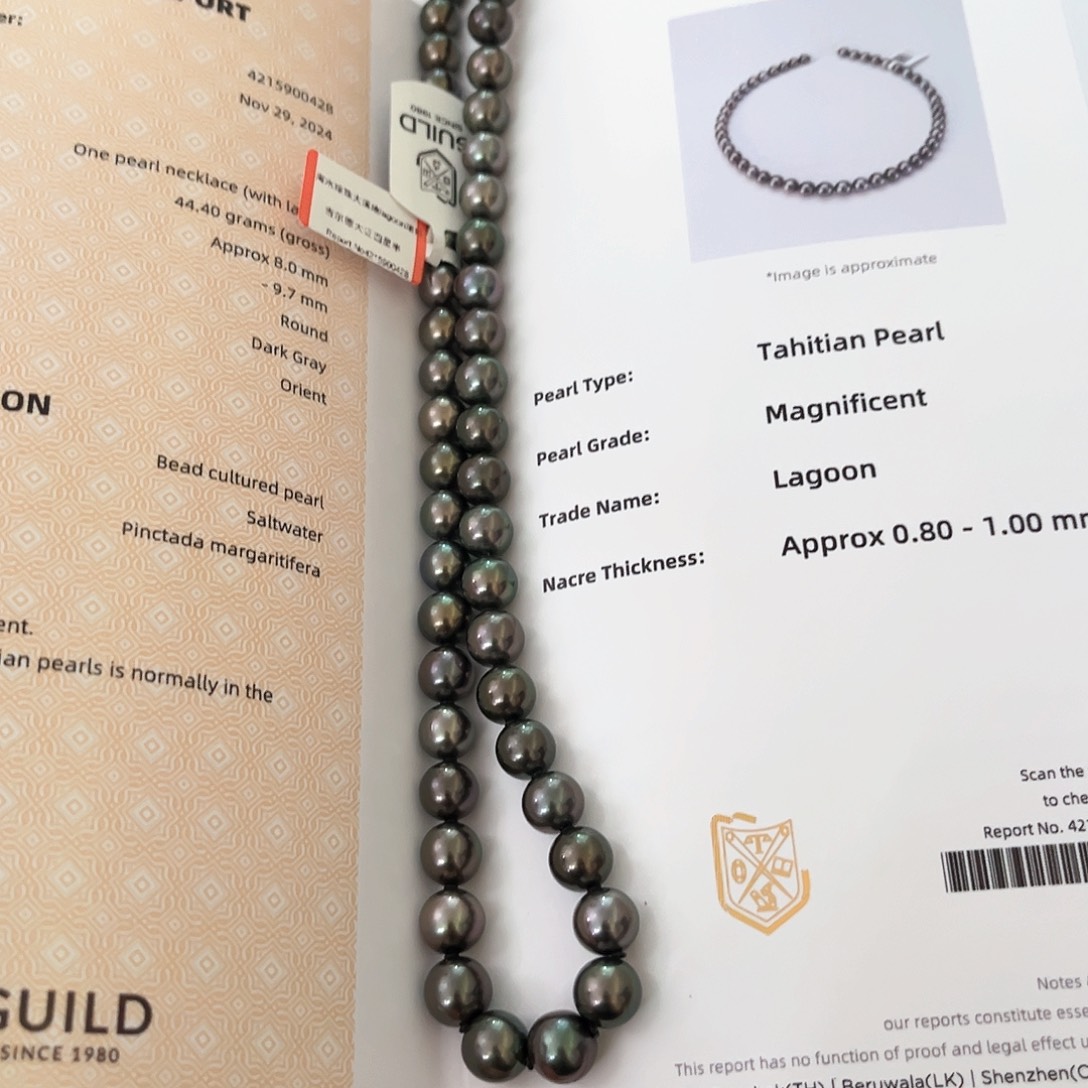 海水珍珠颈饰未镶嵌lagoon8-9.7