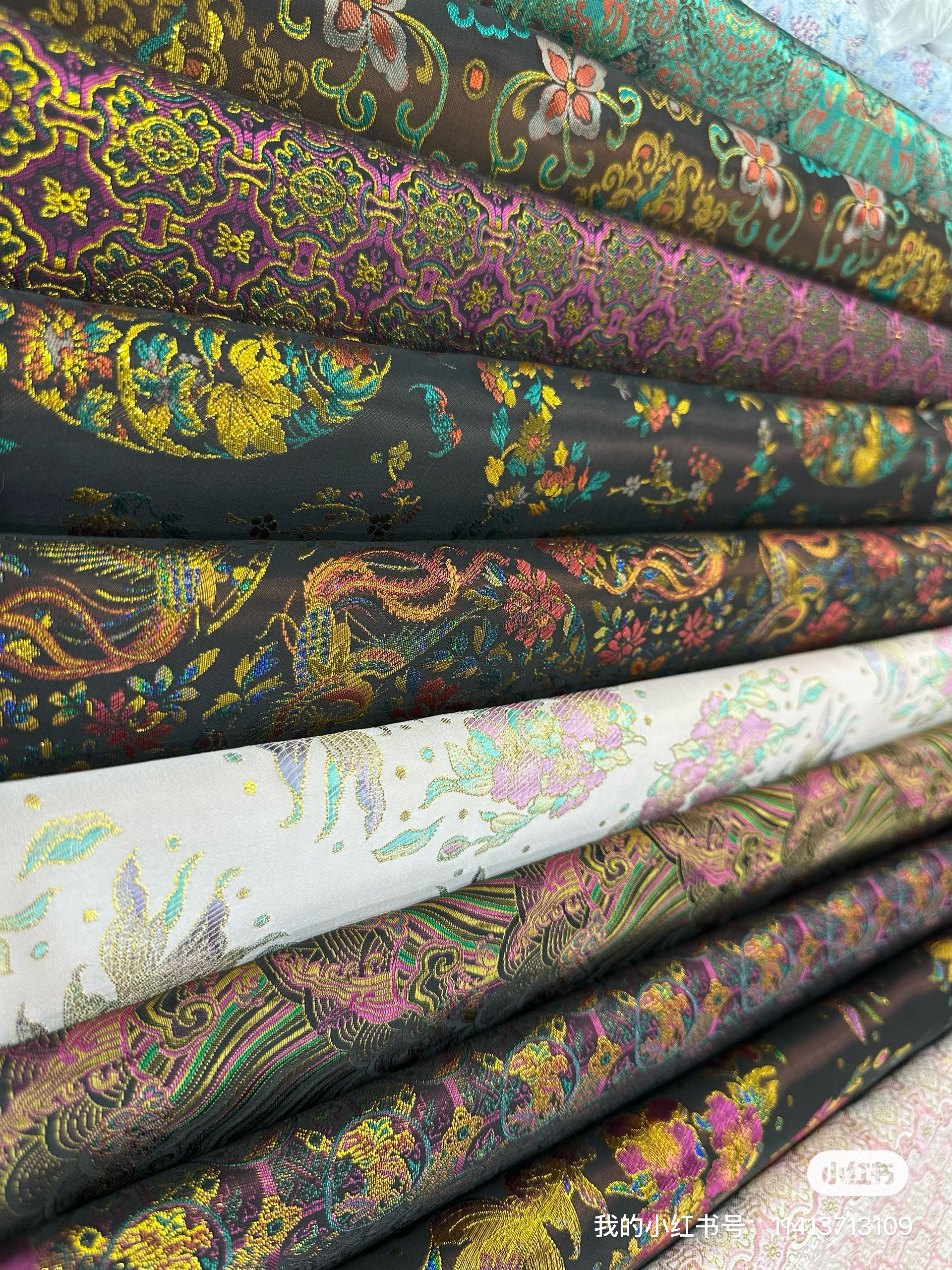 国风系列新款秋冬款宋锦·蜀锦面料 适合私人定制裁剪