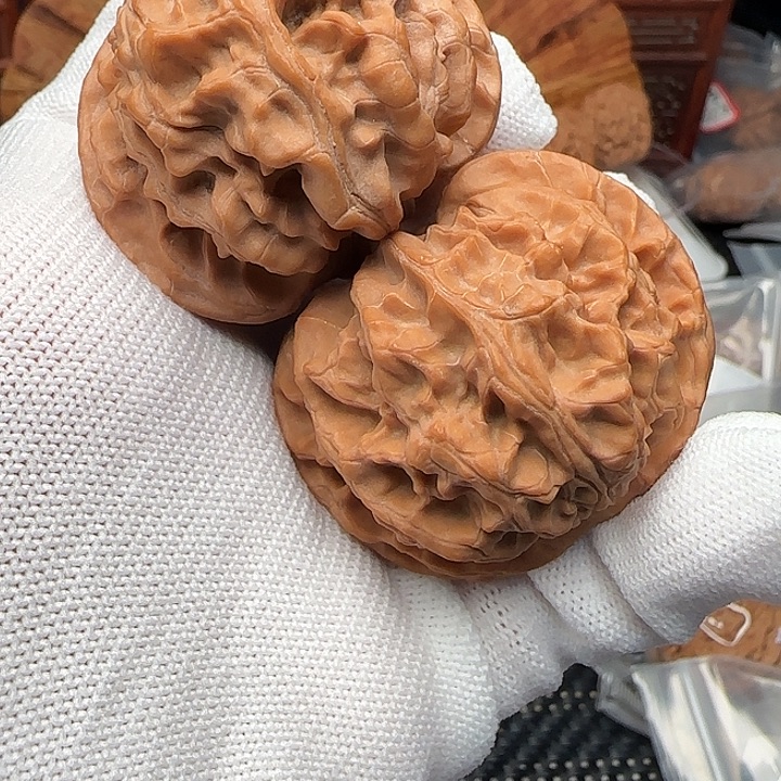 文玩核桃吊坠全品苹果园45尺52克福利