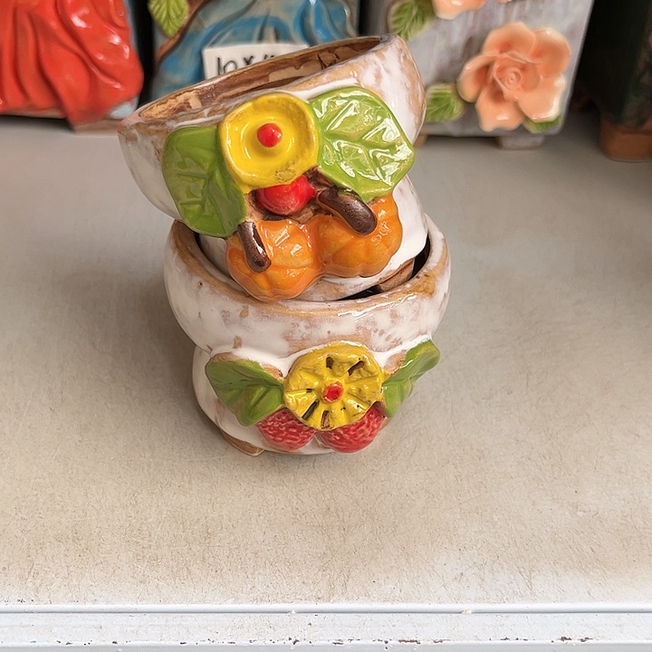 粗陶材质多肉花盆