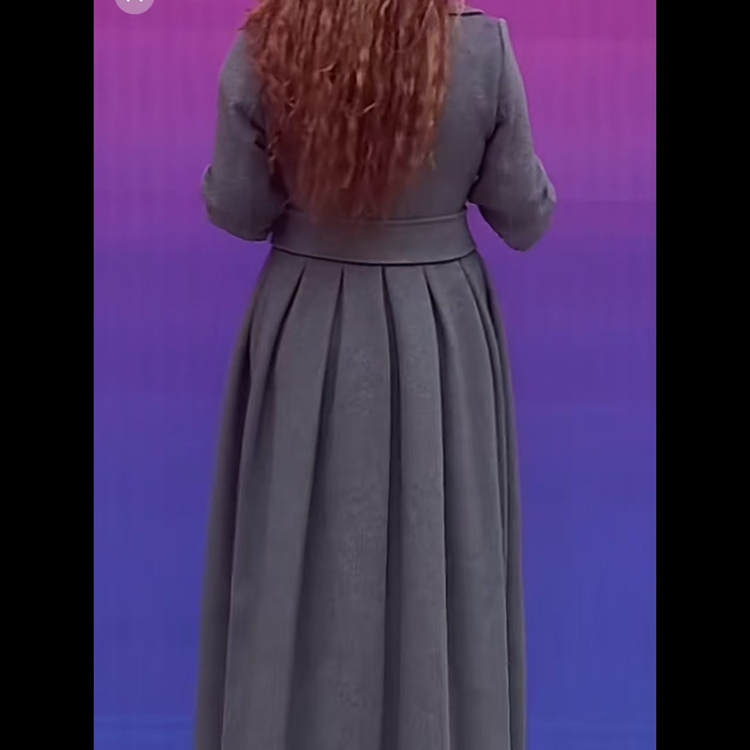 高奢版挂里衬山羊绒桑蚕丝通勤长款保暖显瘦气质大衣