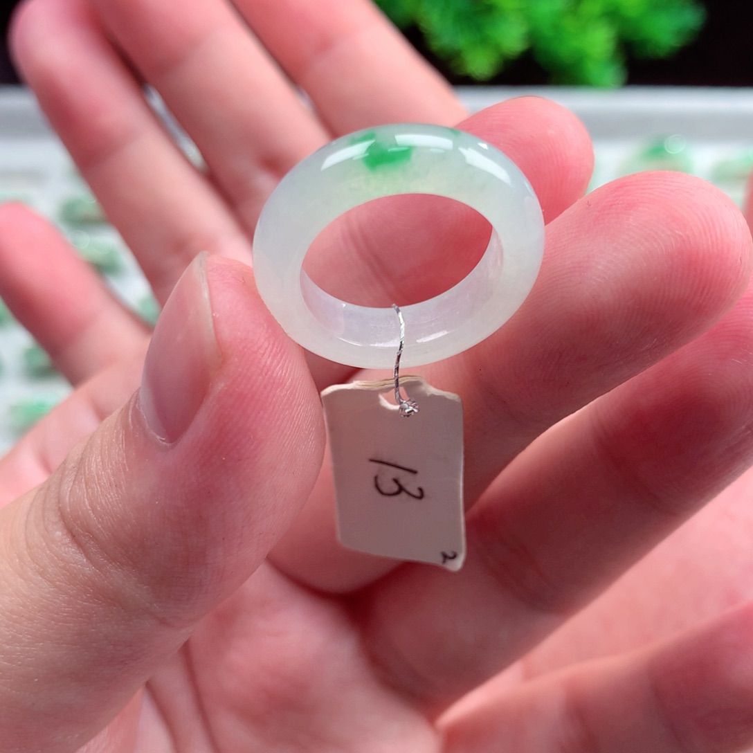 未镶嵌戒指翡翠f***k天然