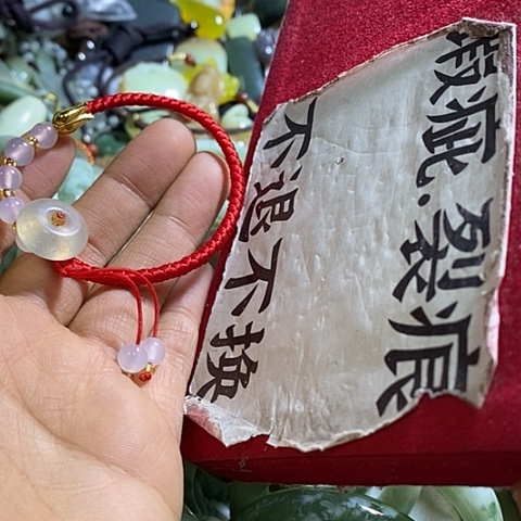 岫玉手绳未镶嵌多样性发货
