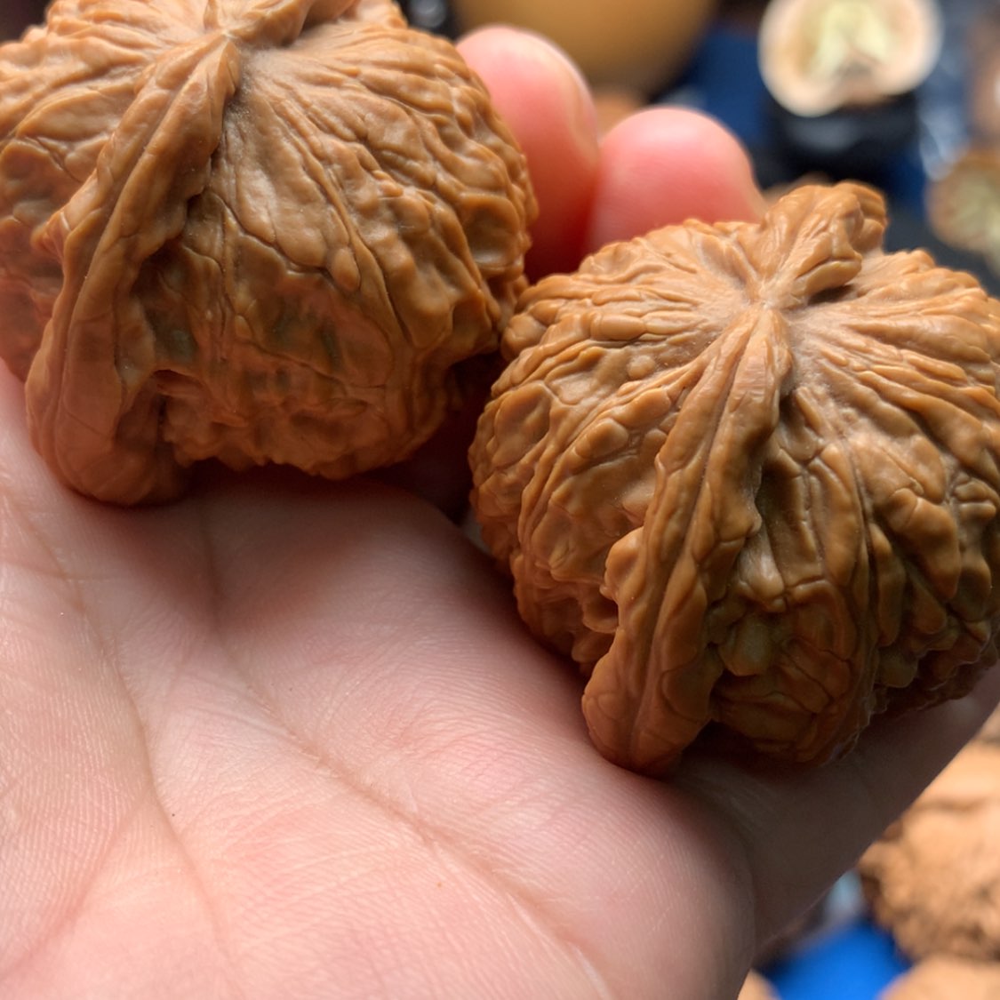 【闪购商品】文玩核桃吊坠白狮子45