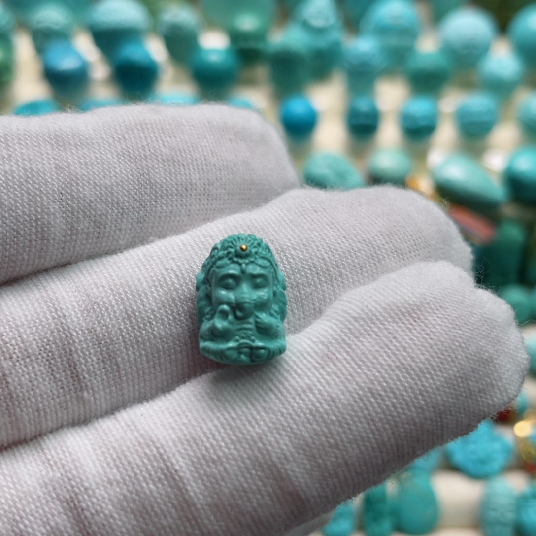 绿松石珠宝奇石未镶嵌