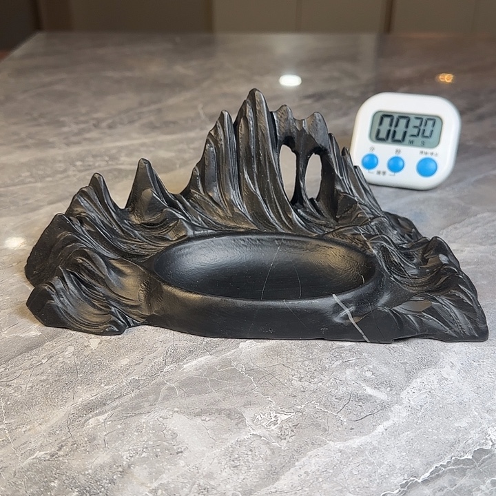 飞***鹰奇石茶宠鱼缸文房摆件 