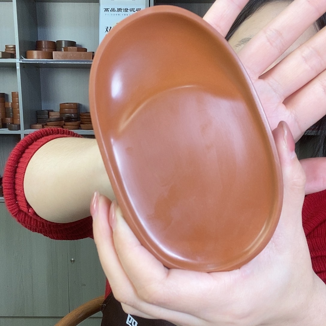 椭圆素砚澄泥下播福利黄色