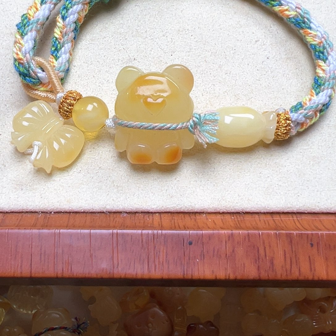 琥珀吊坠(不含链)未镶嵌