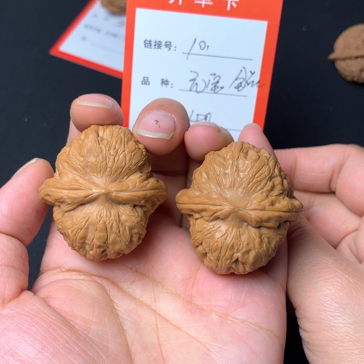 核桃把件全品元宝40尺10