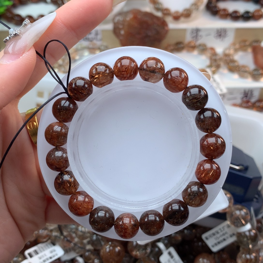 手串水晶未镶嵌黑金超七多样性发其一