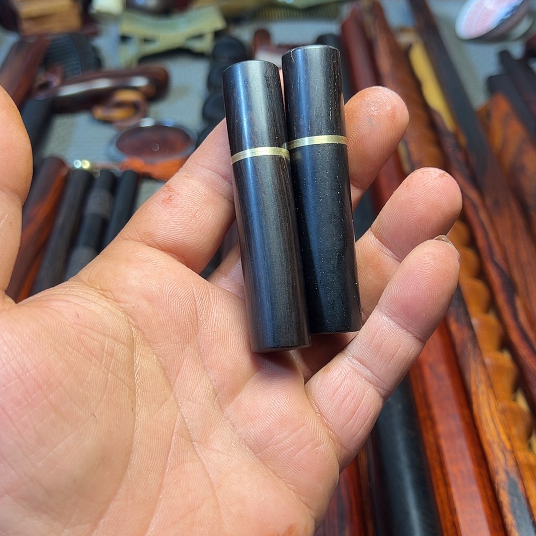 维腊木（绿檀）紫光檀