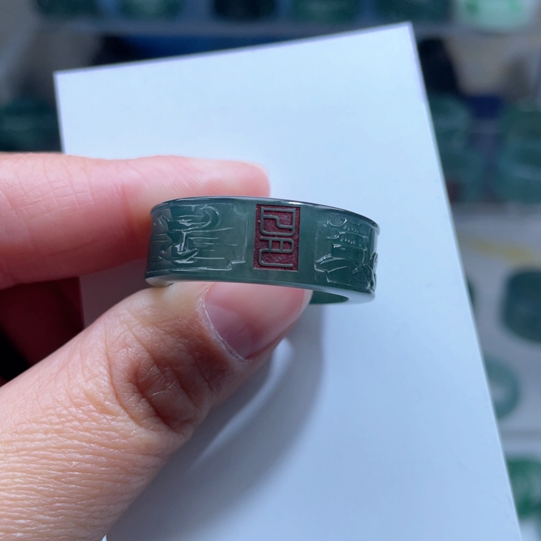 【闪购商品】翡翠戒指未镶嵌忽**间翡翠